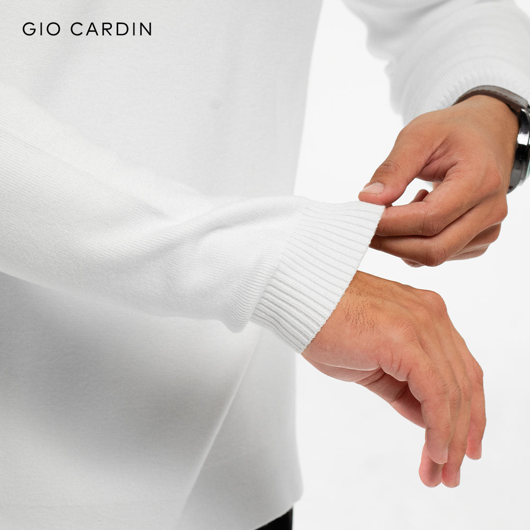 KELVIN KNIT POLO | BROKEN WHITE | MEN