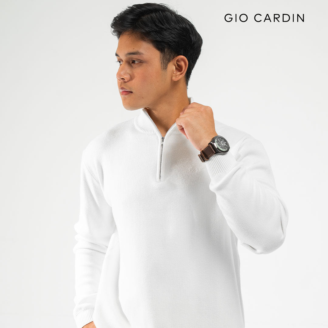 KELVIN KNIT POLO | BROKEN WHITE | MEN