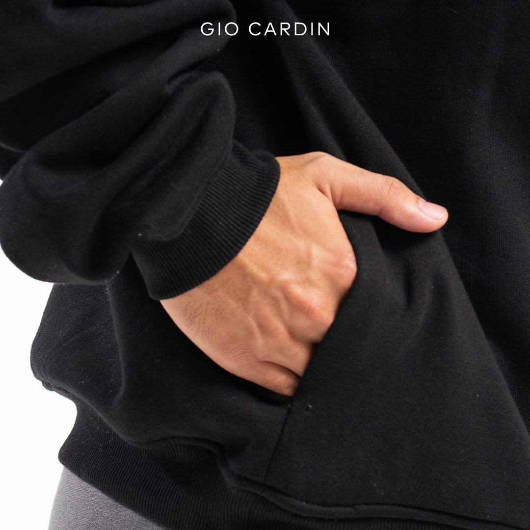 ELLIOT HOODIE | BLACK | UNISEX - Gio Cardin