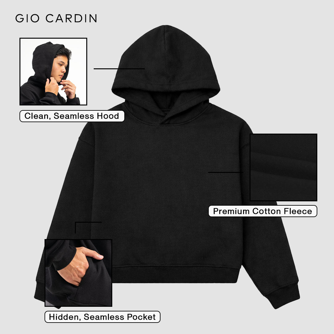 ELLIOT HOODIE | BLACK | UNISEX - Gio Cardin