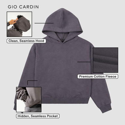 ELLIOT HOODIE | DARK GREY | UNISEX - Gio Cardin