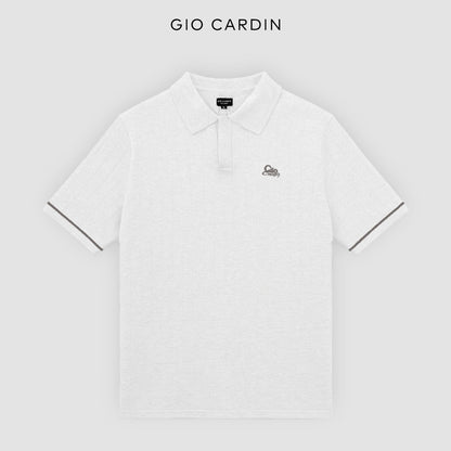 XANDER KNIT POLO | BROKEN WHITE | MEN - Gio Cardin