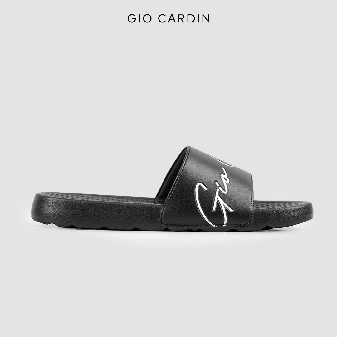 FREDDIE SLIDES | TRIPLE BLACK | UNISEX - Gio Cardin