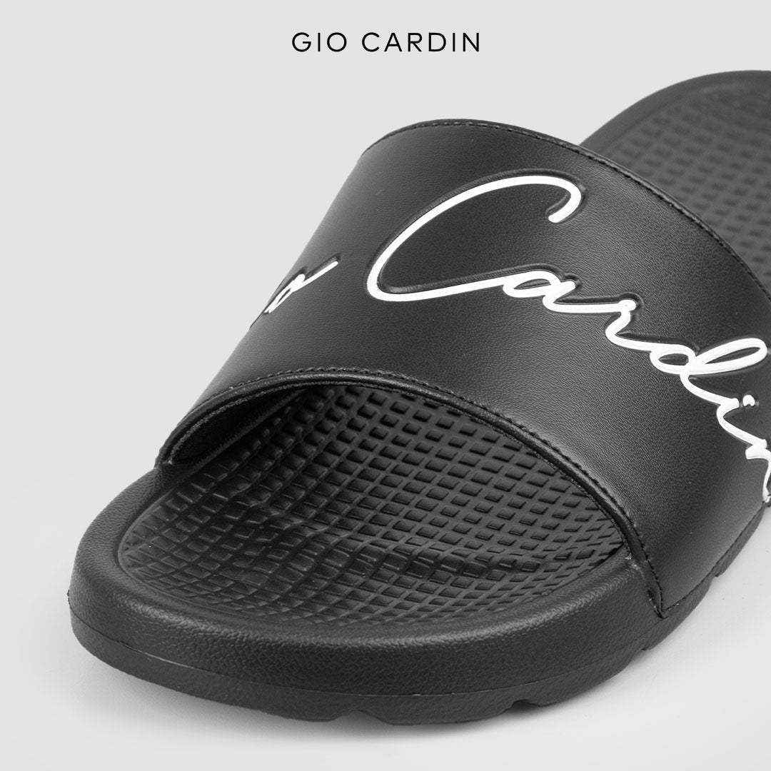 FREDDIE SLIDES | TRIPLE BLACK | UNISEX - Gio Cardin