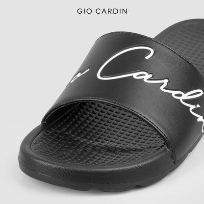 FREDDIE SLIDES | TRIPLE BLACK | UNISEX - Gio Cardin