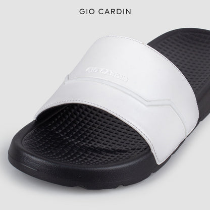 GION SLIDES | TRIPLE WHITE | UNISEX - Gio Cardin