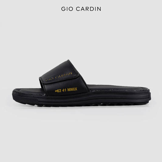 JUDE SLIDES | TRIPLE BLACK | UNISEX