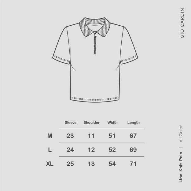 LINO KNIT POLO | WHITE | MEN - Gio Cardin