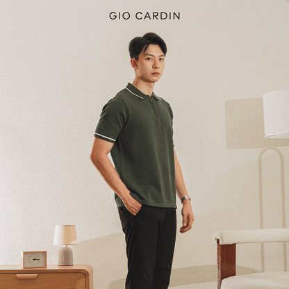 LINO KNIT POLO | OLIVE | MEN