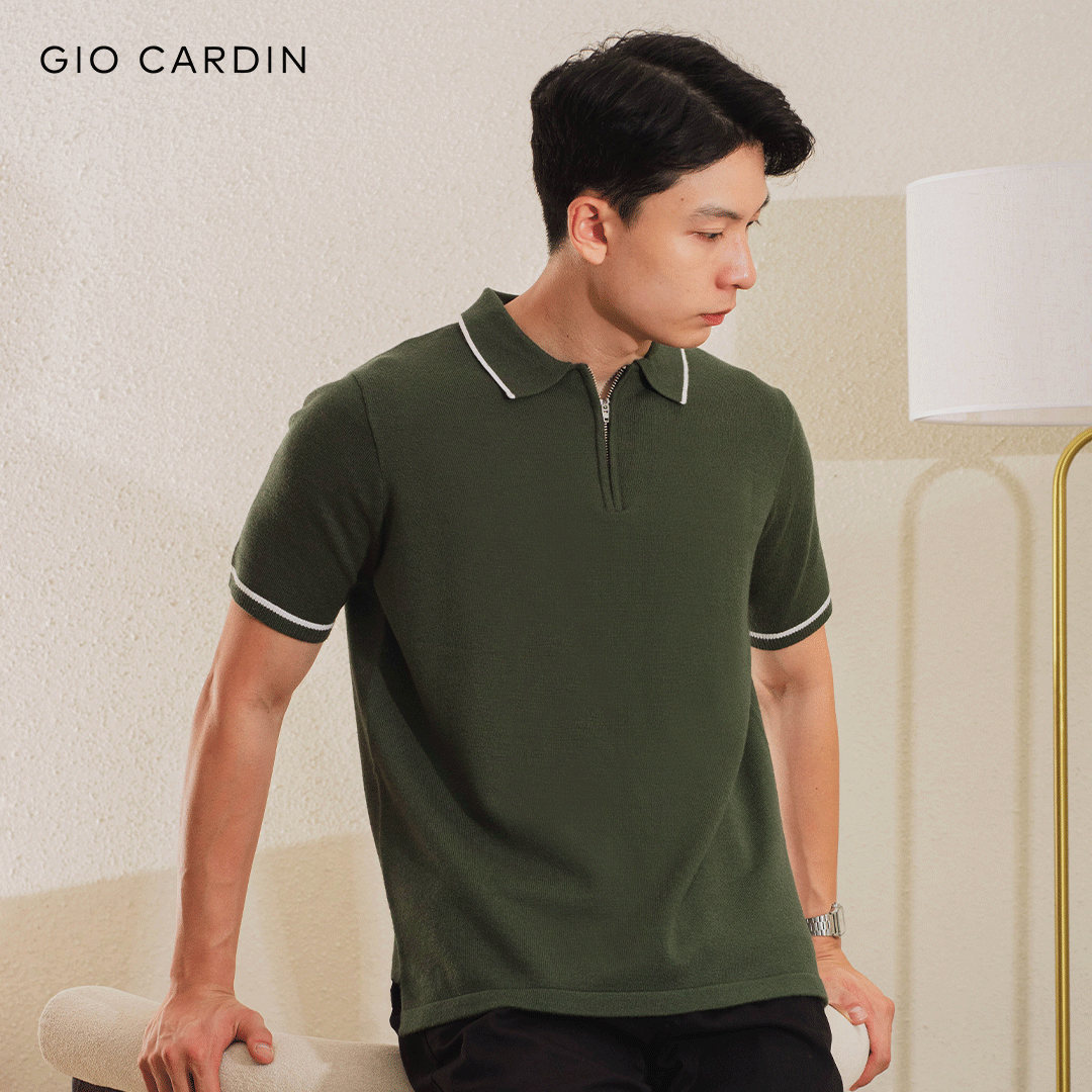 LINO KNIT POLO | OLIVE | MEN