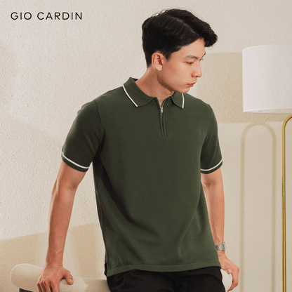 LINO KNIT POLO | OLIVE | MEN