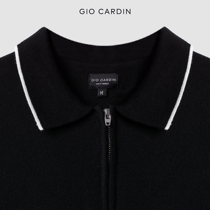 LINO KNIT POLO | BLACK | MEN