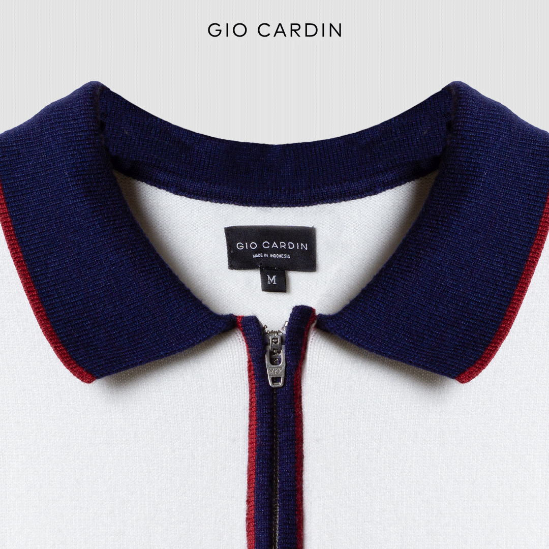 LINO KNIT POLO | WHITE | MEN
