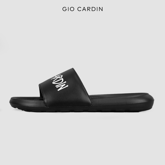 ELVON SLIDES | BLACK WHITE | UNISEX - Gio Cardin