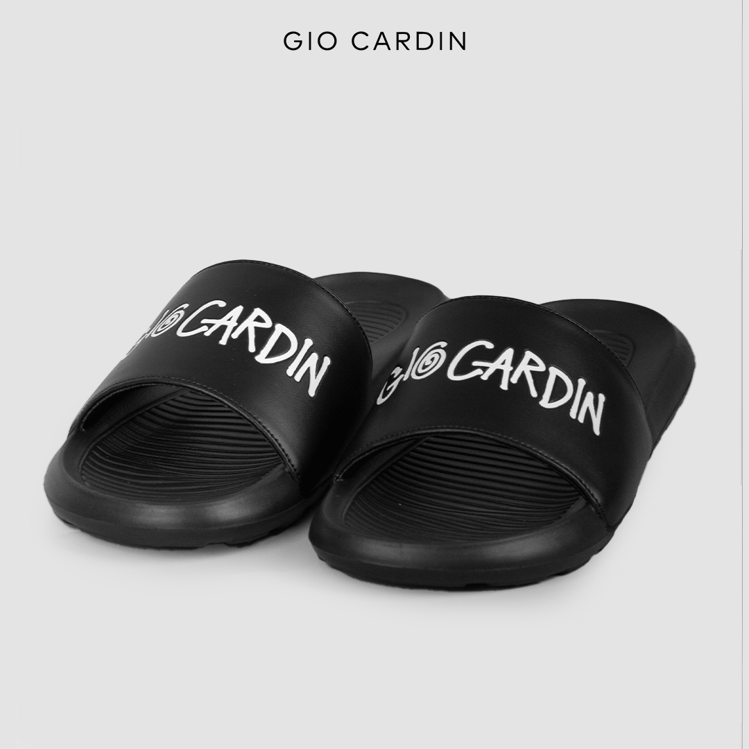 ELVON SLIDES | BLACK WHITE | UNISEX - Gio Cardin