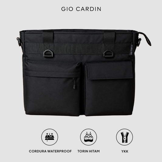 LOKA | TOTEBAG | BLACK - Gio Cardin