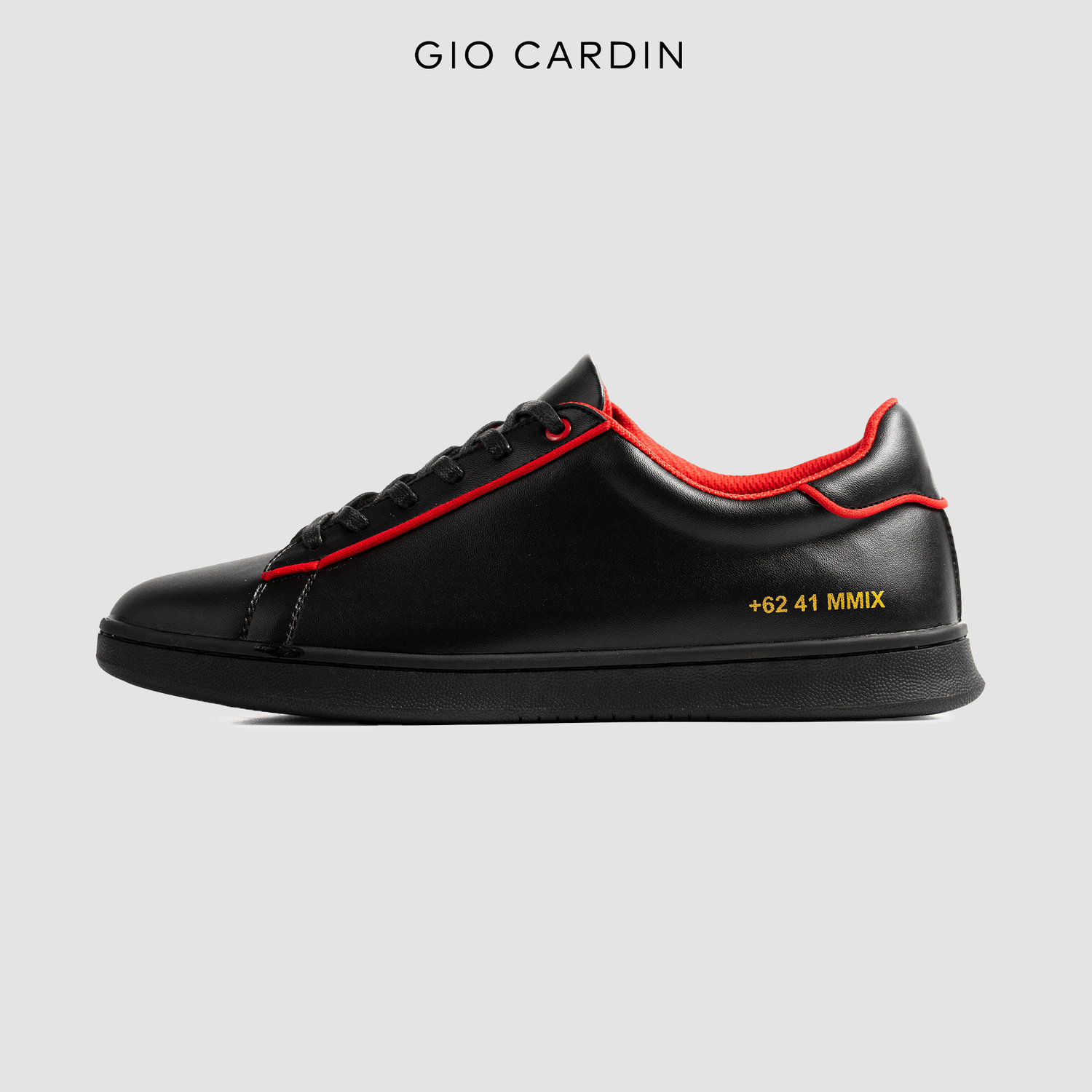 LAA-23 | BLACK / RED | MEN - Gio Cardin
