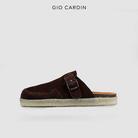 YOKO SANDALS | COFFEE SUEDE | MEN