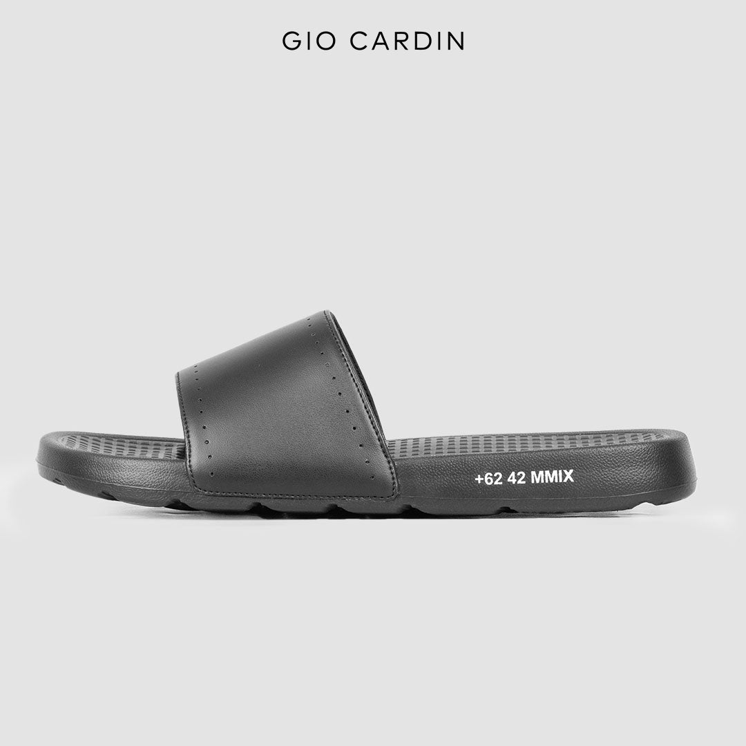 ZYLO SLIDES | TRIPLE BLACK | UNISEX - Gio Cardin