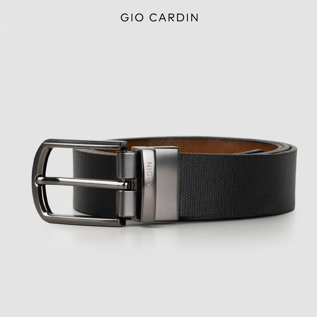 TOVI | REVERSIBLE BELT | BLACK / BROWN