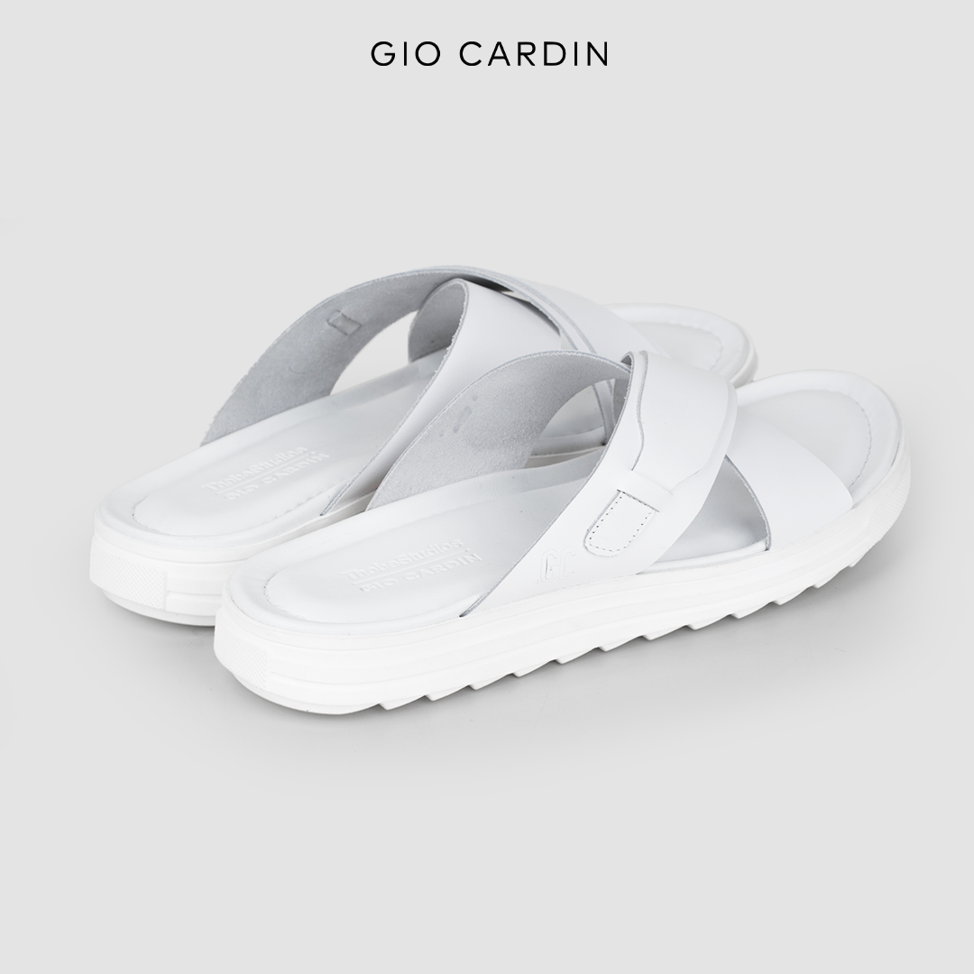 GIO CARDIN x THOBE STUDIOS - KHAIRI SLIDES - WHITE