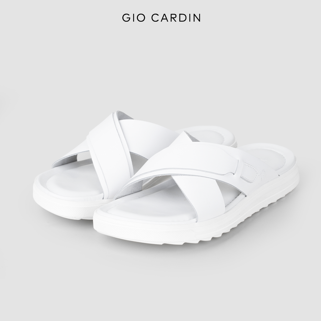 GIO CARDIN x THOBE STUDIOS - KHAIRI SLIDES - WHITE