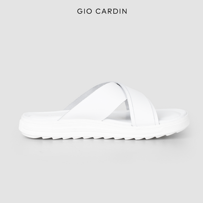 GIO CARDIN x THOBE STUDIOS - KHAIRI SLIDES - WHITE