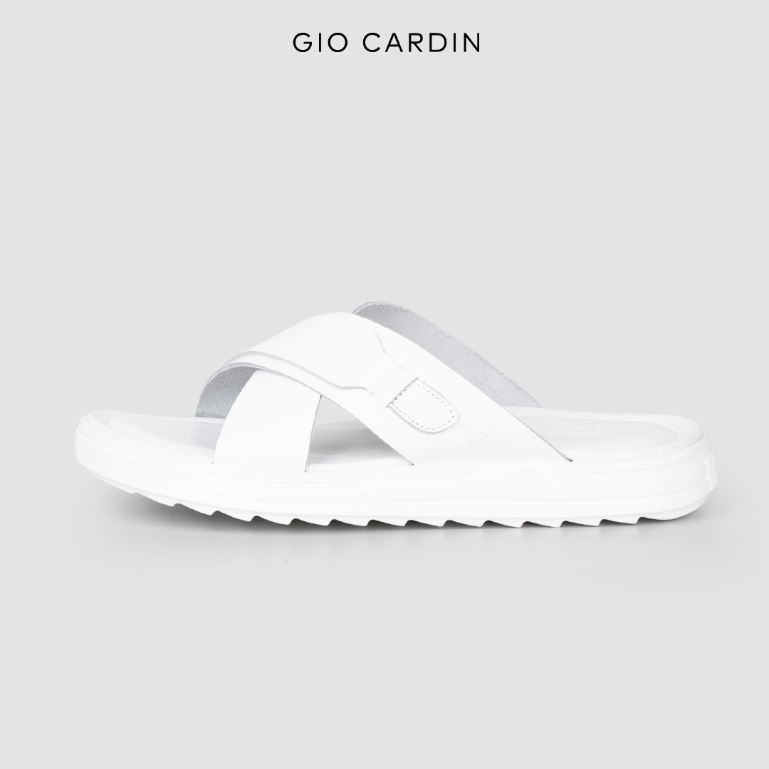 GIO CARDIN x THOBE STUDIOS - KHAIRI SLIDES - WHITE