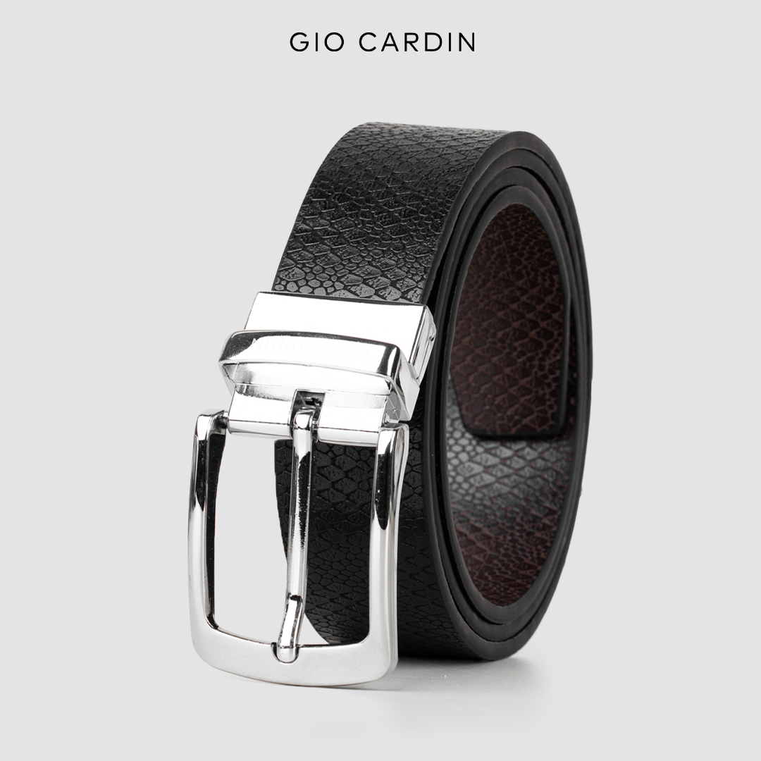 BENIGNO | REVERSIBLE BELT | BLACK / COFFEE