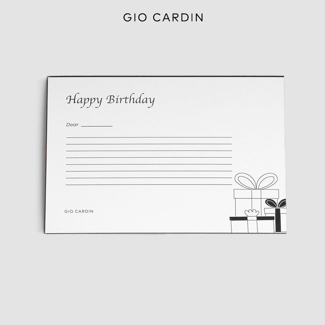GIO CARDIN - Greetings Card
