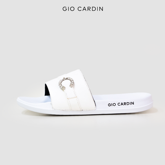 CELIA SLIDES | TRIPLE WHITE | WOMEN