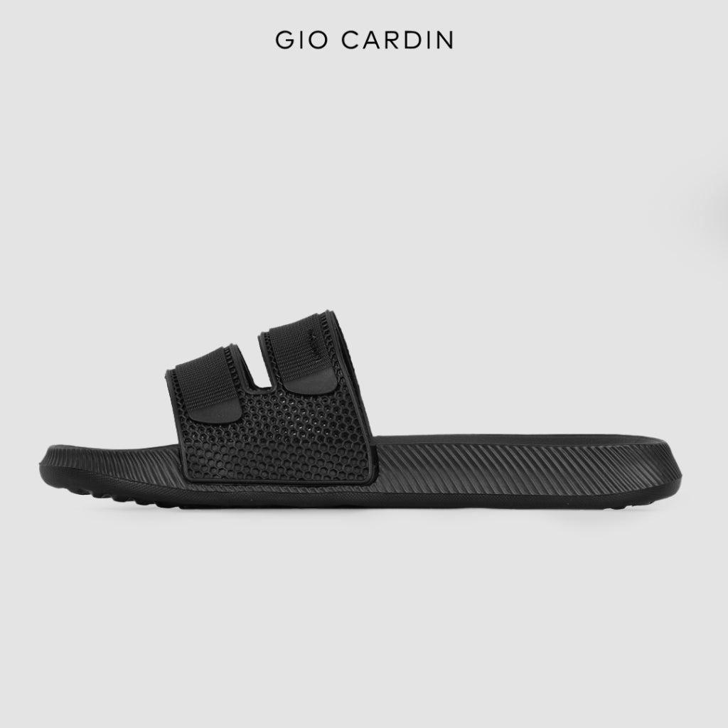 GIO CARDIN - Sandal Pria Wanita Noir Triple Black