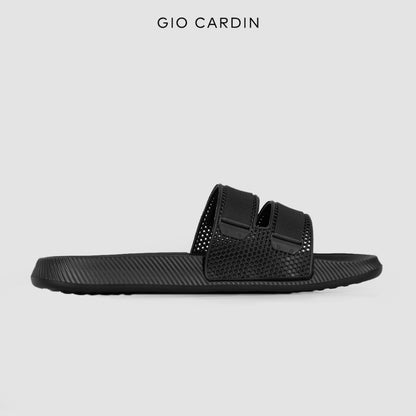 GIO CARDIN - Sandal Pria Wanita Noir Triple Black