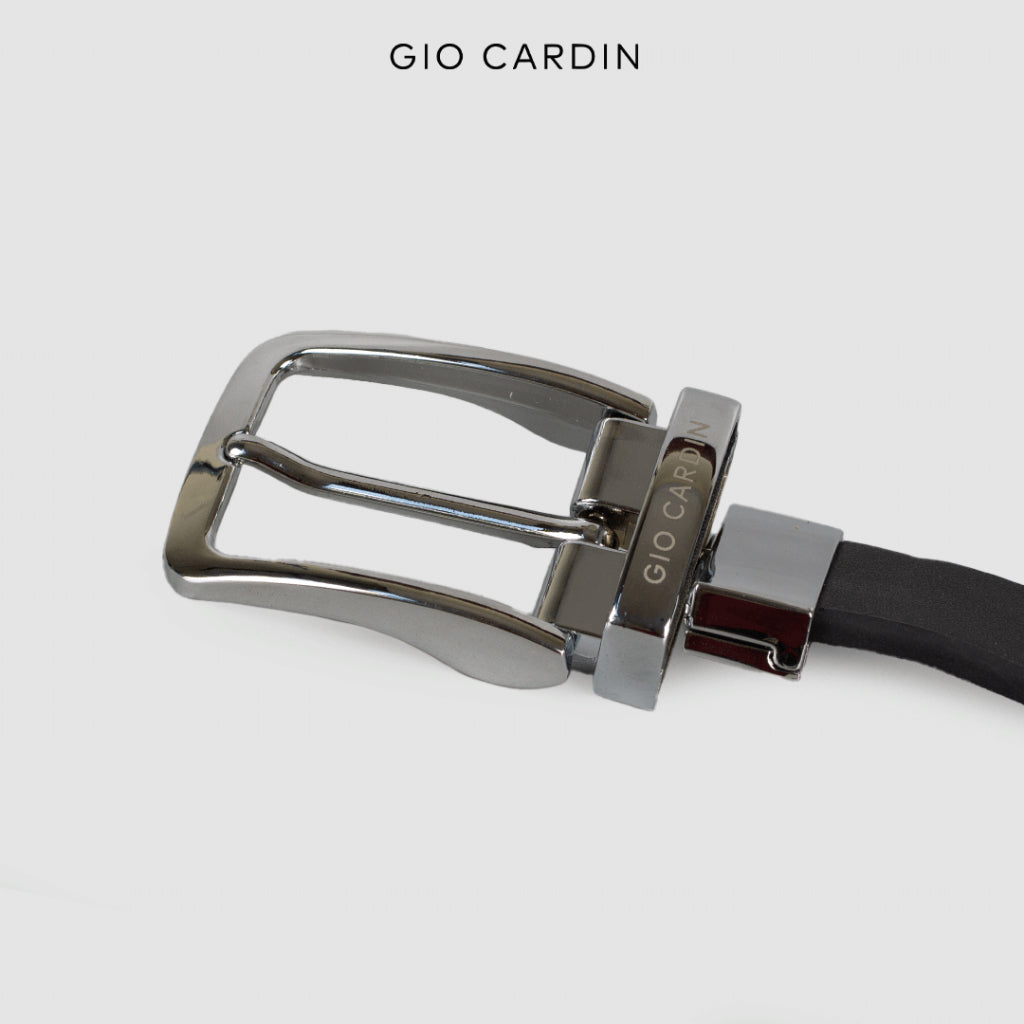 GIO CARDIN - Sabuk Pria Renzo Reversible Belt Black