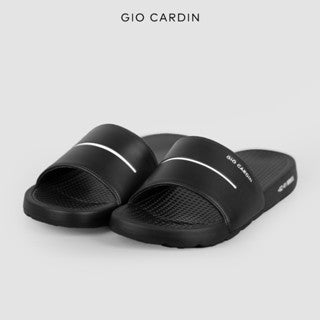 GIO CARDIN - Sandal Slides Pria Wanita Nova Triple Black
