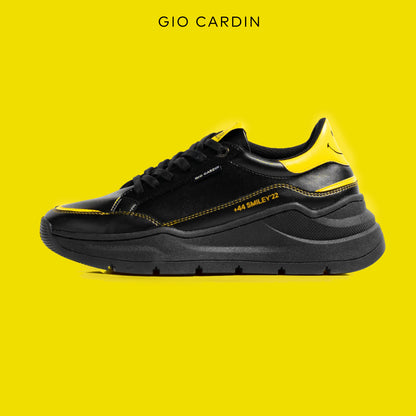 GIO CARDIN x SMILEY - AVA - BLACK / YELLOW