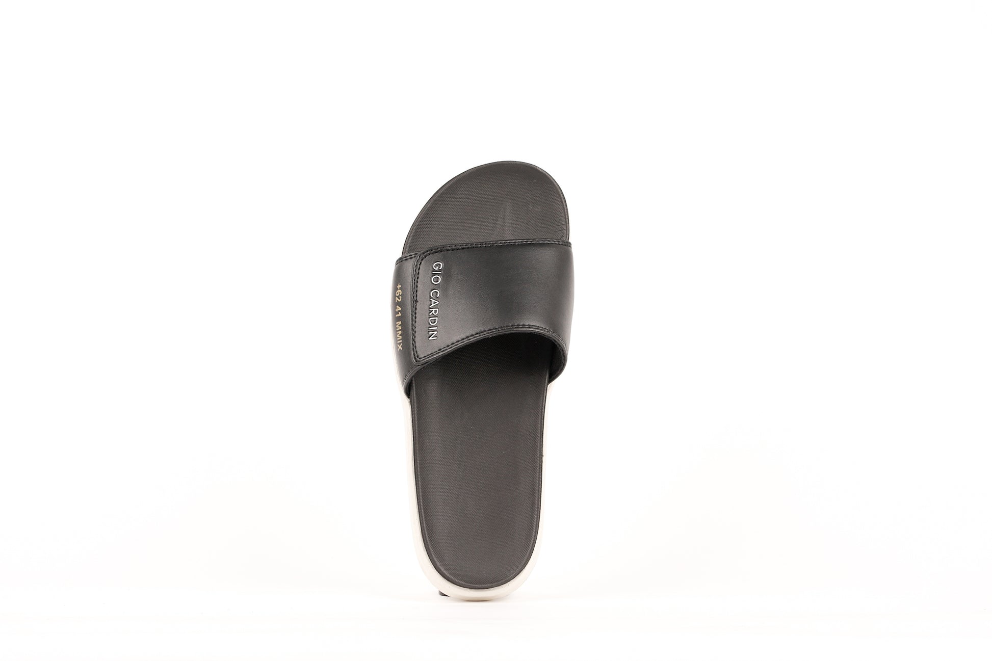 MAGNI SLIDES | ALMOST BLACK | UNISEX - Gio Cardin