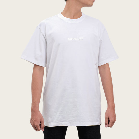 Baju putih oversize pria